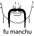 fu manchu mustache